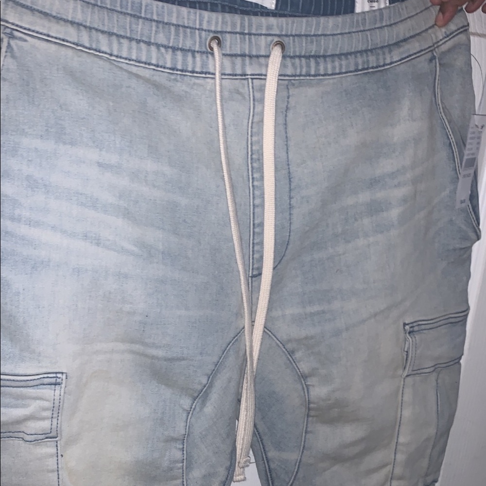 mens jean cargo pants pacsun